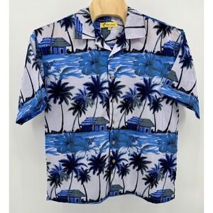 Maui Maui Hawaii Hawaiian Shirt Men's Size XL Floral Tropical Beach Aloha